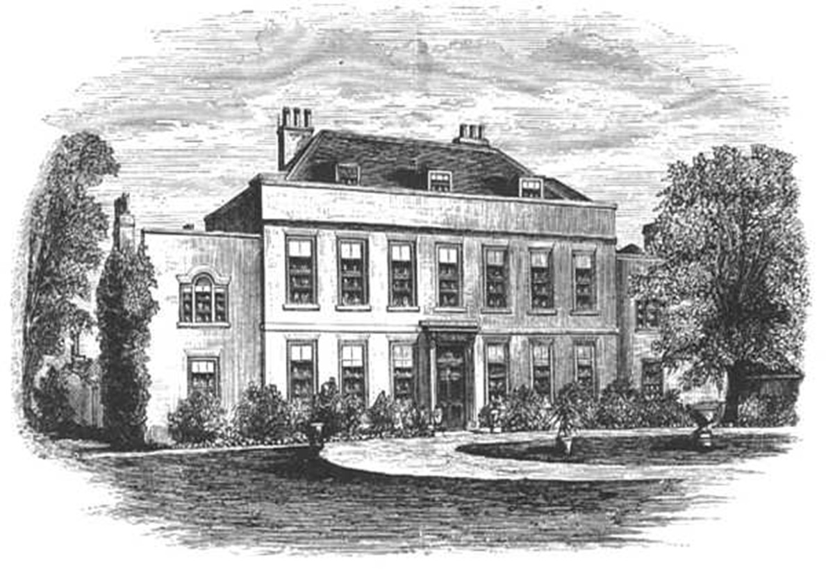 TheManorHouse-formally-hall-place The Manor House, Dulwich (formerly Hall Place), c.1870;